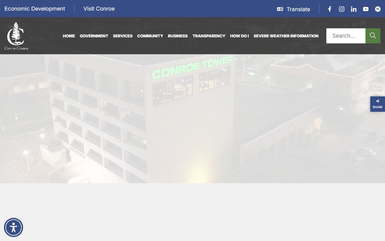 Conroe Inmate Population - City of Conroe Website