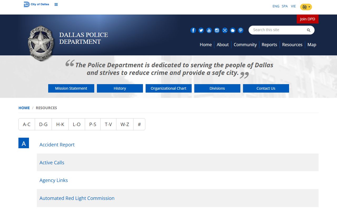 Dallas Inmate Population - Dallas Police Resources Page