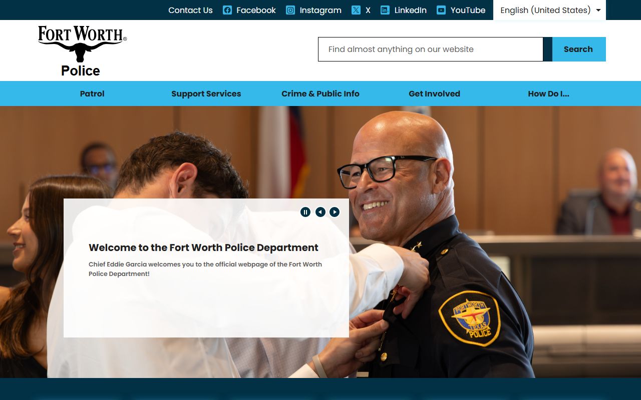 Fort Worth Inmate Population - Fort Worth Police Department Website