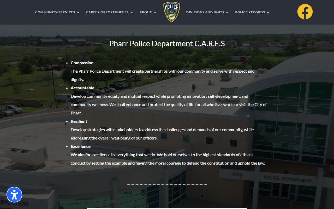 Pharr Inmate Population - Pharr Police Department Website