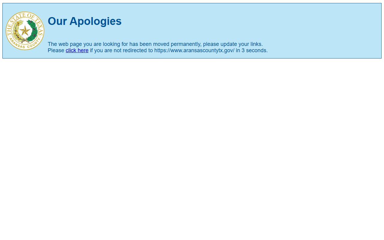 Aransas County Inmate Population - County Website