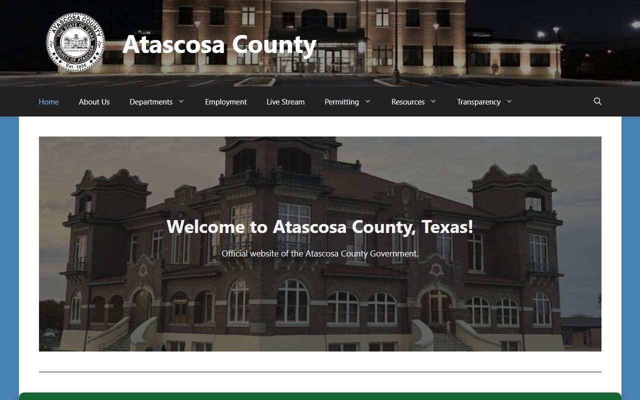 Atascosa County Inmate Population - County Website