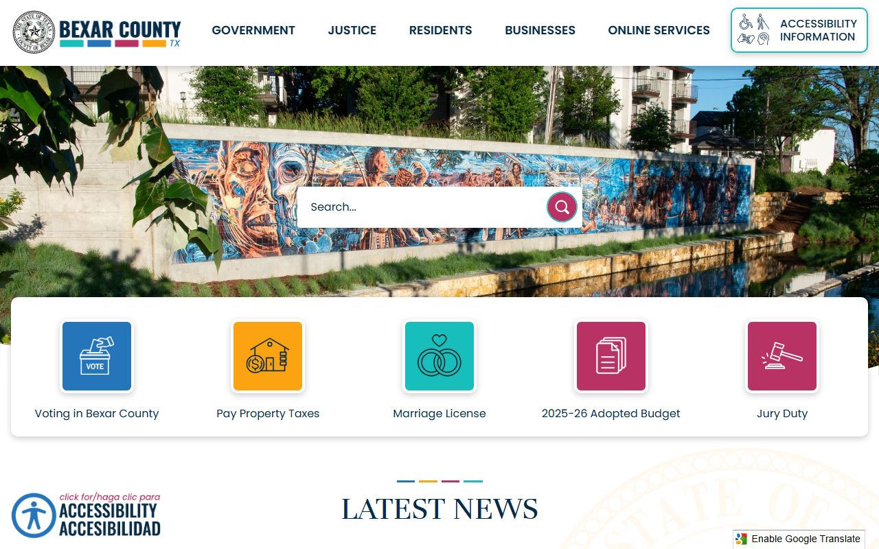 Bexar County Inmate Population - County Website