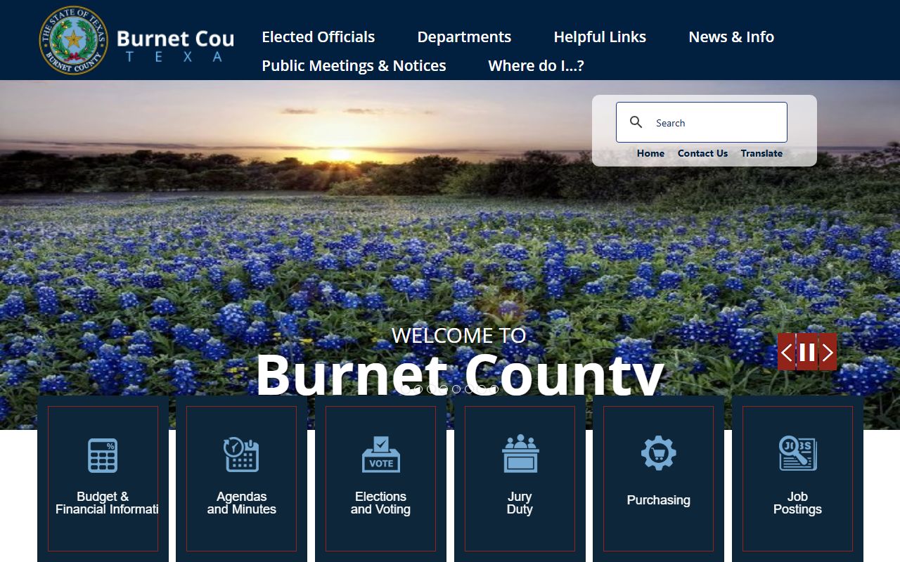 Burnet County Inmate Population - County Website