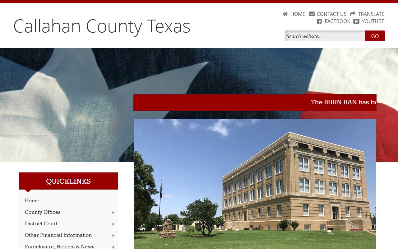 Callahan County Inmate Population - County Website