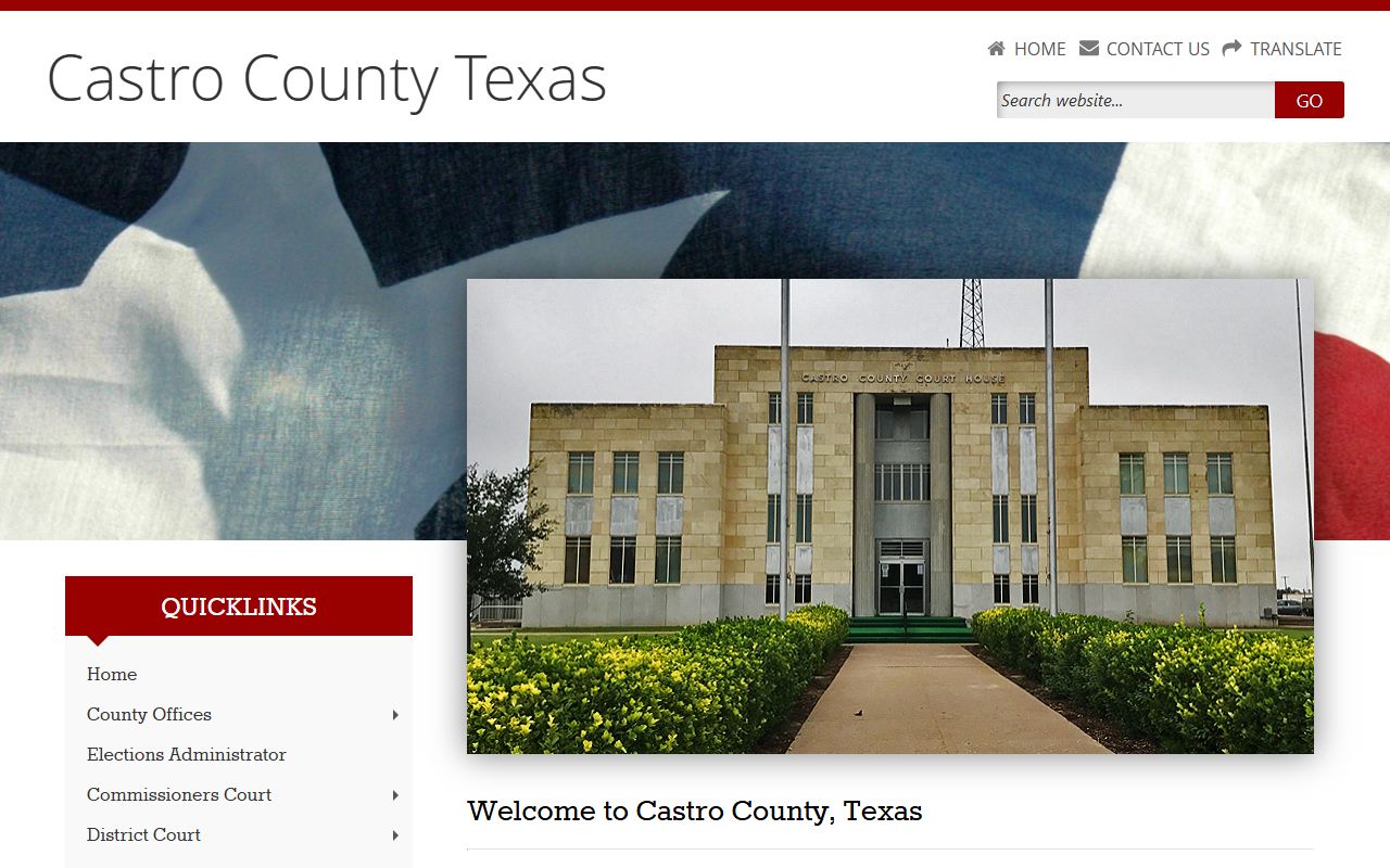 Castro County Inmate Population - County Website