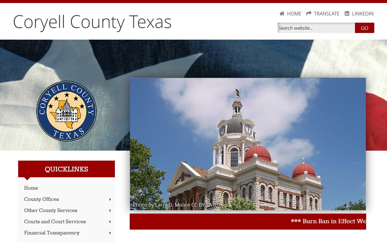Coryell County Inmate Population - County Website