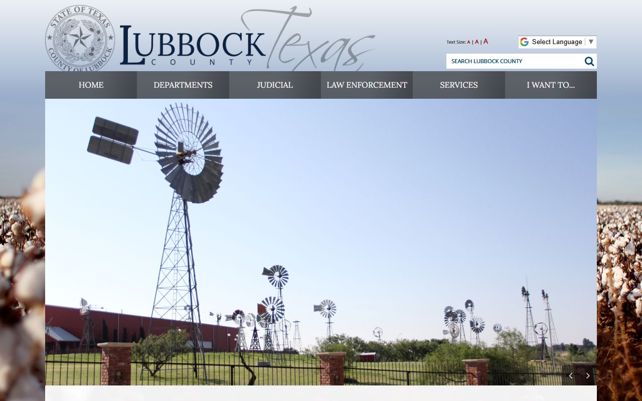 Lubbock County Inmate Population - County Website