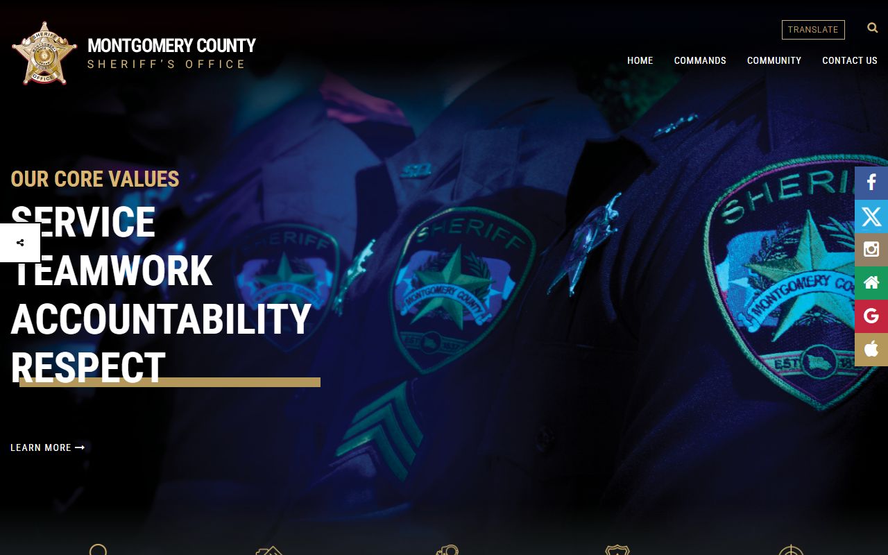 Montgomery County Inmate Population - Sheriff's Office Website