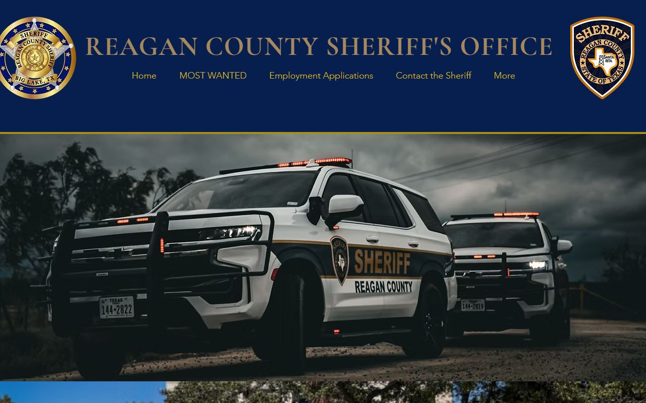 Reagan County Inmate Population - Sheriff's Office Website