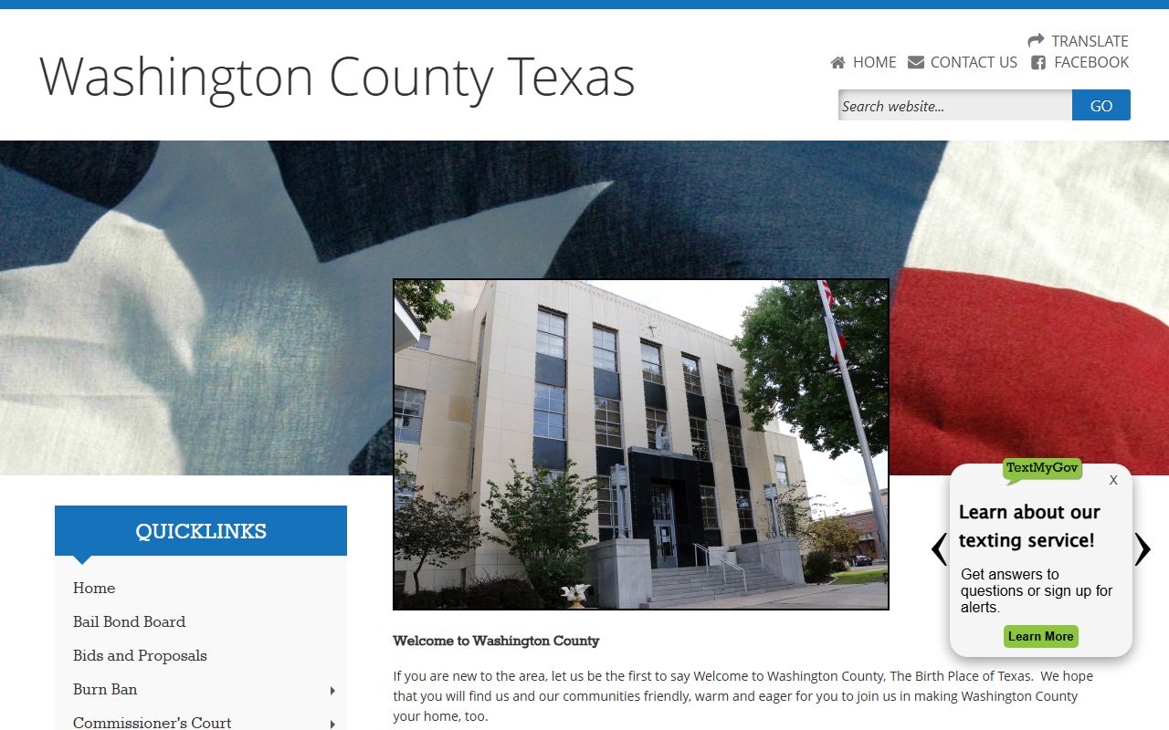 Washington County Inmate Population - County Government Page
