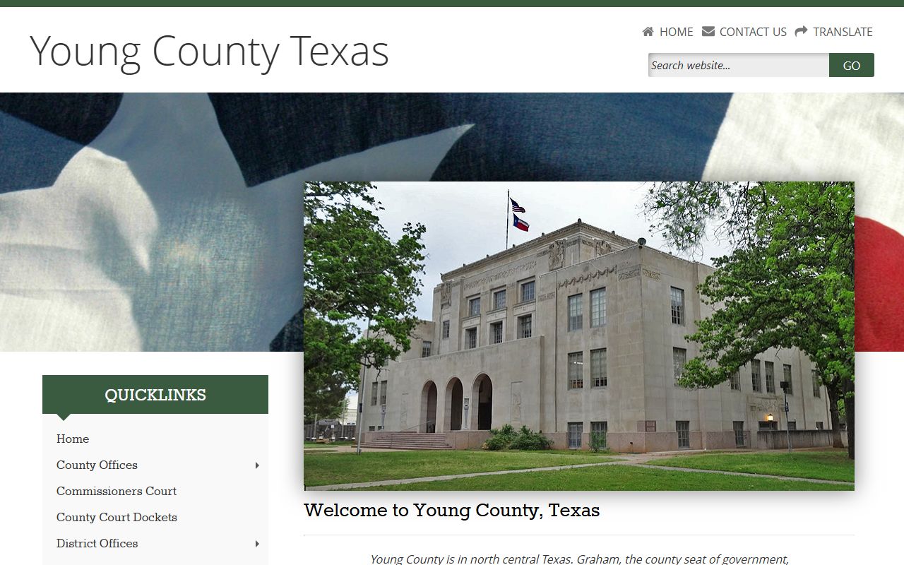 Young County Inmate Population - County Website