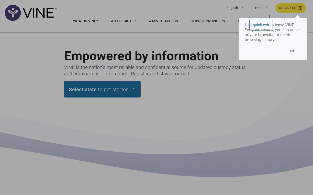 Texas Inmate Population - VINE Victim Notification